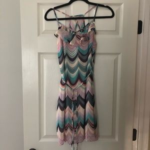 Pastel patterned dress